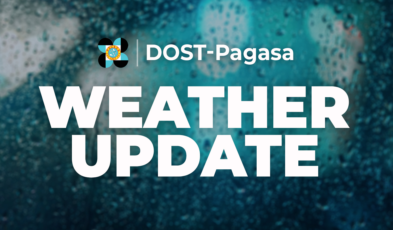 Pagasa: Rainy Monday in parts of Luzon, Visayas as ‘habagat’ lingers