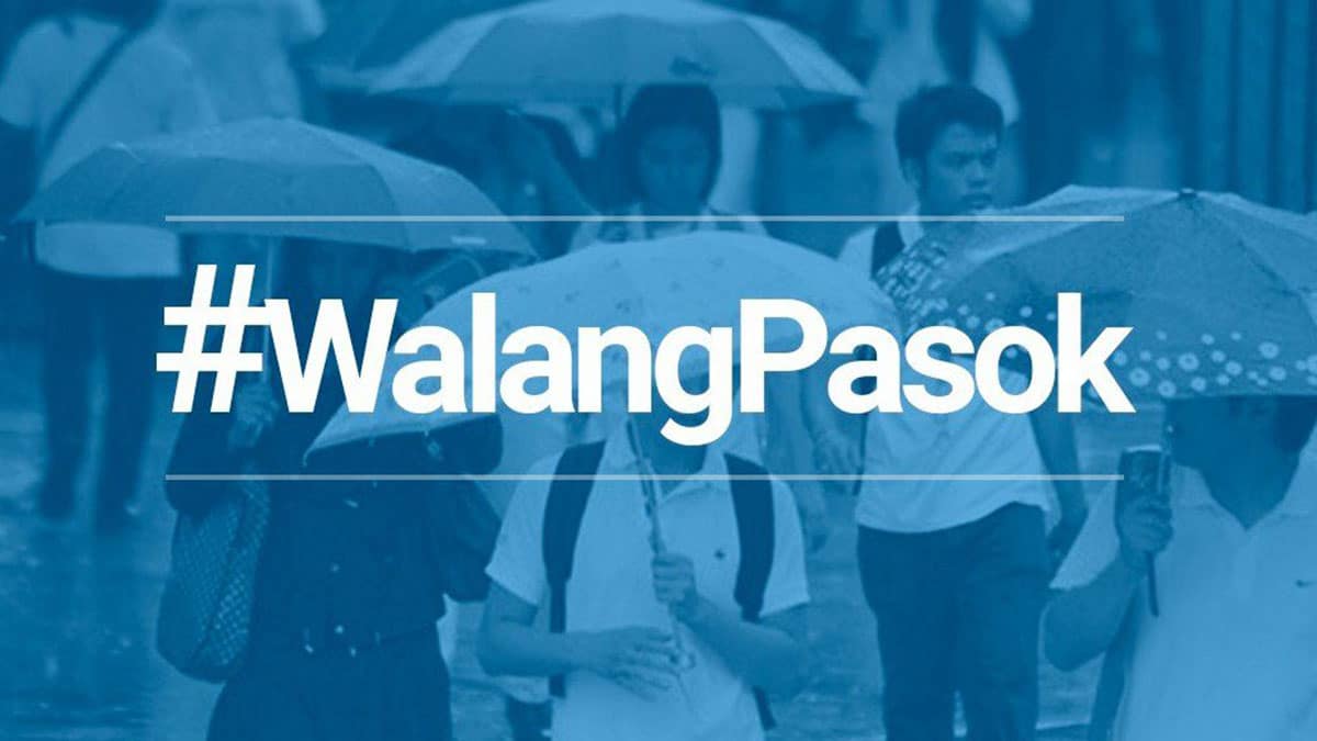 Walang Pasok: Class, work suspensions on Monday, August 10