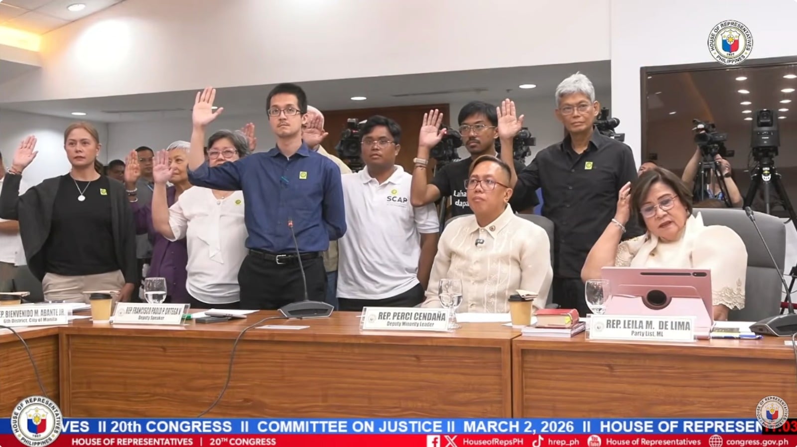 Tindig Pilipinas hits INC rally backing Marcoleta