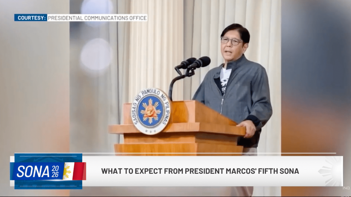 WATCH: What to expect from President Marcos’ fifth Sona